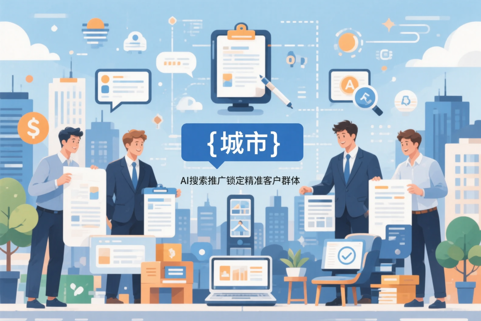 西安公司如何用AI搜索推广锁定精准客户群体