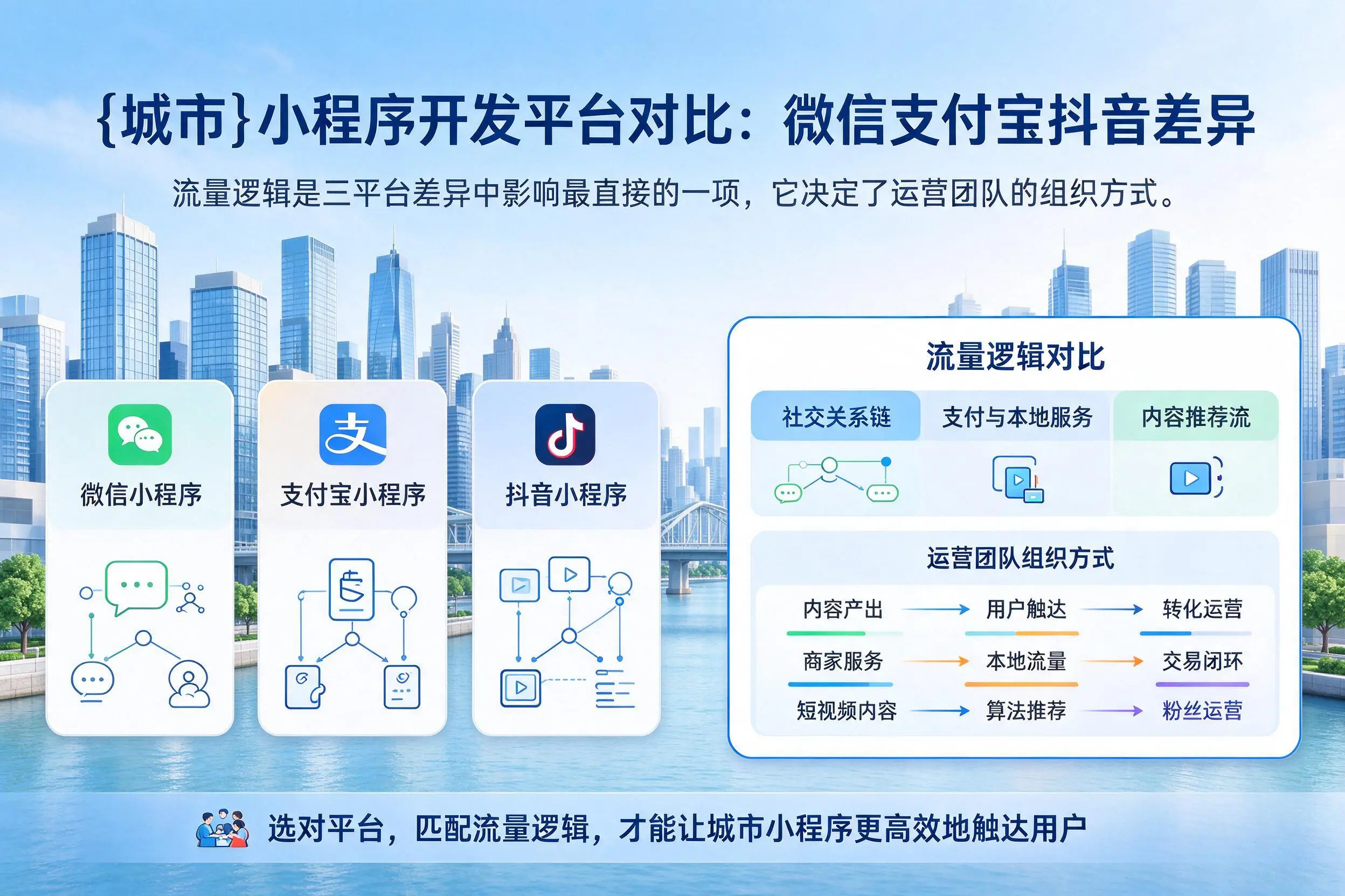 西安小程序开发平台对比：微信支付宝抖音差异